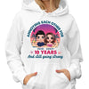 Hoodie & Sweatshirts Doll Couple Summer Retro Annoying Each Other Personalized Hoodie Sweatshirt