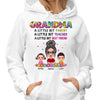 Hoodie & Sweatshirts Doll Grandma A Little Bit Parent Teacher Best Friend Personalized Hoodie Sweatshirt