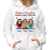 Hoodie & Sweatshirts Doll Mother Daughters Forever Linked Together Personalized Hoodie Sweatshirt