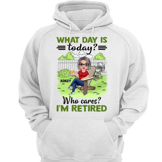 Hoodie & Sweatshirts Doll Retired Man Woman Personalized Hoodie Sweatshirt Hoodie / White Hoodie / S