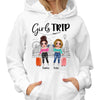 Hoodie & Sweatshirts Girls Trip Traveling Doll Personalized Hoodie Sweatshirt