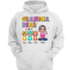 Hoodie & Sweatshirts Grandma Bear Mom Auntie Doll Kids Mother‘s Day Gift Personalized Hoodie Sweatshirt Hoodie / White Hoodie / S