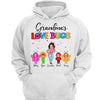 Hoodie & Sweatshirts Grandma‘s Love Bug Doll Kids Personalized Hoodie Sweatshirt Hoodie / White Hoodie / S