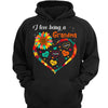 Hoodie & Sweatshirts Hearts Inside Heart Mom Grandma Personalized Hoodie Sweatshirt Hoodie / Black Hoodie / S