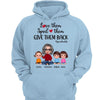 Hoodie & Sweatshirts Love Them Spoil Them Doll Grandma And Grandkids Personalized Hoodie Sweatshirt