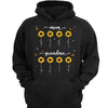 Hoodie & Sweatshirts Mom Grandma Sunflowers Mother‘s Day Gift Personalized Hoodie Sweatshirt Hoodie / Black Hoodie / S