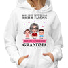 Hoodie & Sweatshirts Priceless Grandma Nana Doll & Kids Personalized Hoodie Sweatshirt