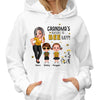 Hoodie & Sweatshirts Reasons Bee Happy Sassy Woman & Doll Kid Personalized Hoodie Sweatshirt