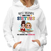 Hoodie & Sweatshirts Summer Doll Woman Besties Sisters Siblings Personalized Hoodie Sweatshirt