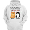 Hoodie & Sweatshirts We Own You Funny Gift For Cat Lovers Personalized Hoodie Sweatshirt Hoodie / Ash Hoodie / S