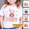 Kid T-Shirt Easter Bunny Kid Doll Custom Gift For Kid Personalized Youth Shirt Youth Tee / White / XS