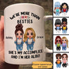 Mug Accomplice Alibi Cool Doll Girls Gift For Besties Sisters Siblings Personalized Mug Ceramic Mug / White / 11oz