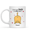 Mug Cat Dad Love You A W-hole Lot Personalized Mug