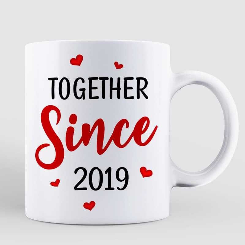 Mug Couple Back View Valentine‘s day Gift For Him For Her Personalized Mug