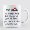 Mug Dear Husband Wife Doll Couple Personalized Mug