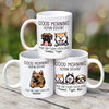 Mug Good Morning Human Servant Dogs Personalized Mug