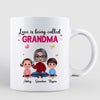 Mug Love Is Being Called Doll Grandma And Grandkids Personalized Mug