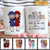 Mug Old Doll Besties Best Friends Sisters Personalized Mug Ceramic Mug / White / 11oz
