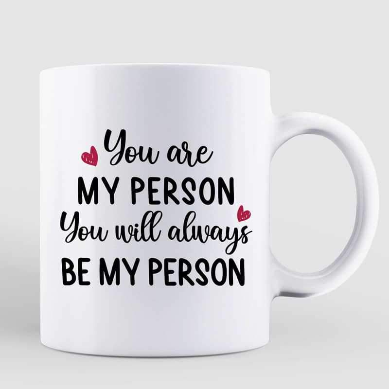 Mugs Besties Modern Girls Front View Personalized Mug 11oz