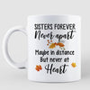 Mugs Fall Season Sisters Personalized Mug 11oz