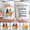 Mugs Fall Season Sisters Personalized Mug 11oz