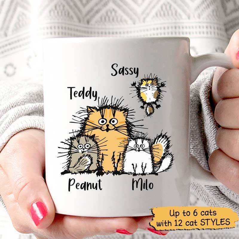 Mugs Funny Personalized Cat Coffee Mug 11oz