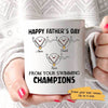 Mugs Happy Father's Day From Swimming Champion 11oz