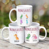 Mugs Mamasaurus Cute Little Dinosaurs Personalized Coffee Mug 11oz