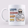 Mugs The Legend Grandpa Old Man Personalized Mug 11oz