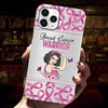 Phone Case Breast Cancer Survivor Personalized Phone Case IPHONE / 12 PRO MAX
