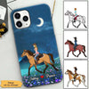 Phone Case Girl Loves Horse Personalized Phone Case IPHONE / 12 PRO MAX