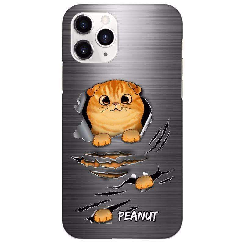 Cats Scratch Personalized Phone Case