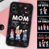 Phone Case Mom Daughter First Friend Son First Love Personalized Phone Case IPHONE / 12 PRO MAX
