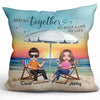 Pillow Couple Built A Life We Love Valentine Gift Personalized Pillow (Insert Included)