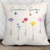 Pillow Family Watercolor Flowers Personalized Pillow (Insert Included)