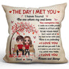 Pillow I Met You Couple Valentine Gift For Him For Her Personalized Pillow (Insert Included)