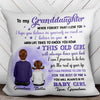 Pillow Purple To My Granddaughter Grandson Gift For Grandchildren Personalized Pillow (Insert Included)