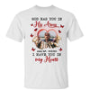 T-Shirt Big Piece Of My Heart God Hand Photo Memorial Personalized Shirt Classic Tee / White Classic Tee / S