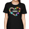 T-Shirt Crochet Grandma Heart Personalized Shirt
