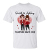 T-Shirt Doll Couple Together Since Anniversary Gift Personalized Shirt Classic Tee / White Classic Tee / S