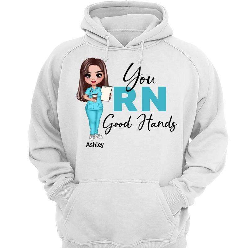 T-Shirt Doll Nurse You RN Good Hands Personalized Shirt