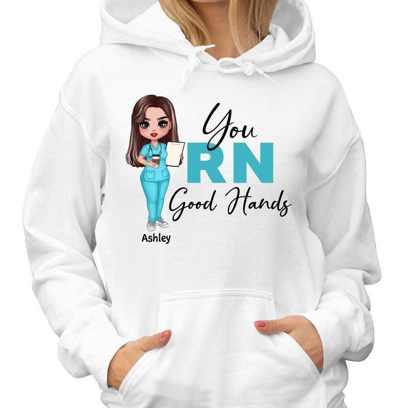 T-Shirt Doll Nurse You RN Good Hands Personalized Shirt