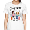 T-Shirt Girls Trip Traveling Doll Personalized Shirt