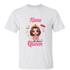 T-Shirt Grandma Title Above Queen Doll Personalized Shirt Classic Tee / White Classic Tee / S