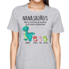 T-Shirt Grandmasaurus And Kids Personalized Shirt