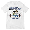 T-shirts Fishing Partners For Life Chibi Couple Personalized Shirt