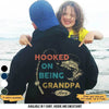 T-shirts Hooked By Fishing Father's Day Back Side Personalized Shirt