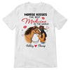 T-shirts Horse Kisses Best Medicine Personalized Shirt