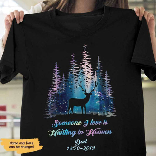 T-shirts Hunting In Heaven Personalized Shirt Classic Tee / S / Black