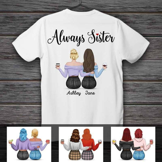 T-shirts If We Get In Trouble Besties Personalized Shirt Classic Tee / S / White